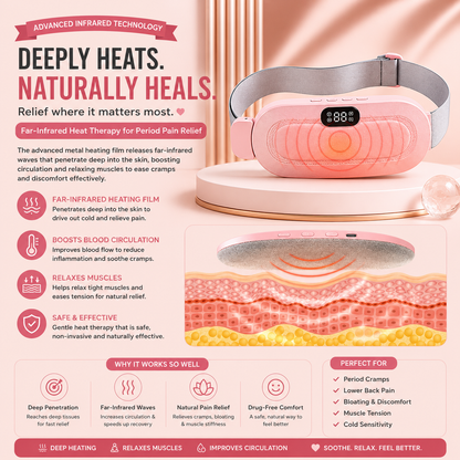 CrampEase™ Period Pain Relief Belt